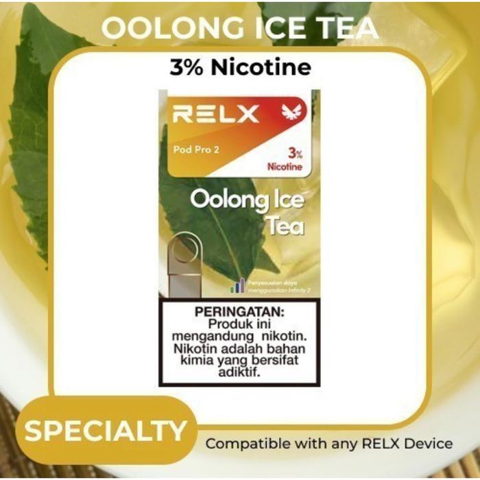 Jual RELX POD PRO 2 - Oolong Tea Nic 3% - Kota Administrasi Jakarta Utara -  Heyinfy2 | Tokopedia