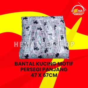 Kasur Tempat TIdur Kucing anjing Bantal Hewan Motif