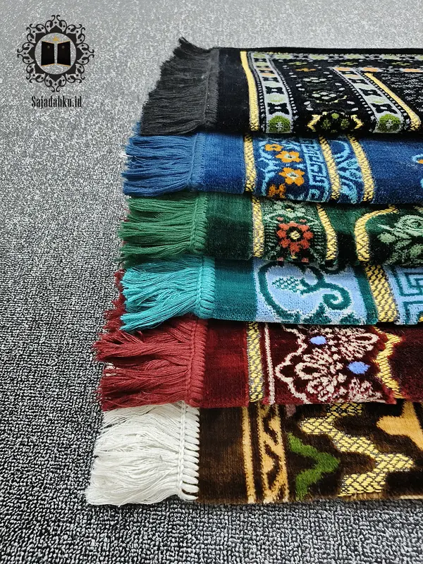 Sajadah turkey dewasa jumbo tebal terbar Ukuran 110x70 -Grosir Sajadah 6