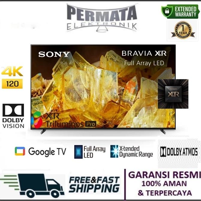 Gambar SONY BRAVIA XR 75X90L / X90L 4K HDR Full Array LED Google TV 75 Inch dari Permata Electronik_NEW Kota Administrasi Jakarta Pusat Tokopedia