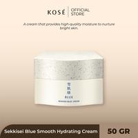 Gambar KOSE SEKKISEI BLUE Smooth Hydrating Cream - 50 GR dari Sekkisei by KOSE Kota Administrasi Jakarta Pusat 1 Tokopedia
