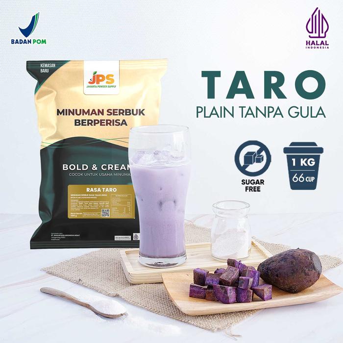 Gambar Bubuk Minuman Taro Plain Powder JPS Tanpa Gula dari Jakarta Powder Supply Kota Tangerang Tokopedia