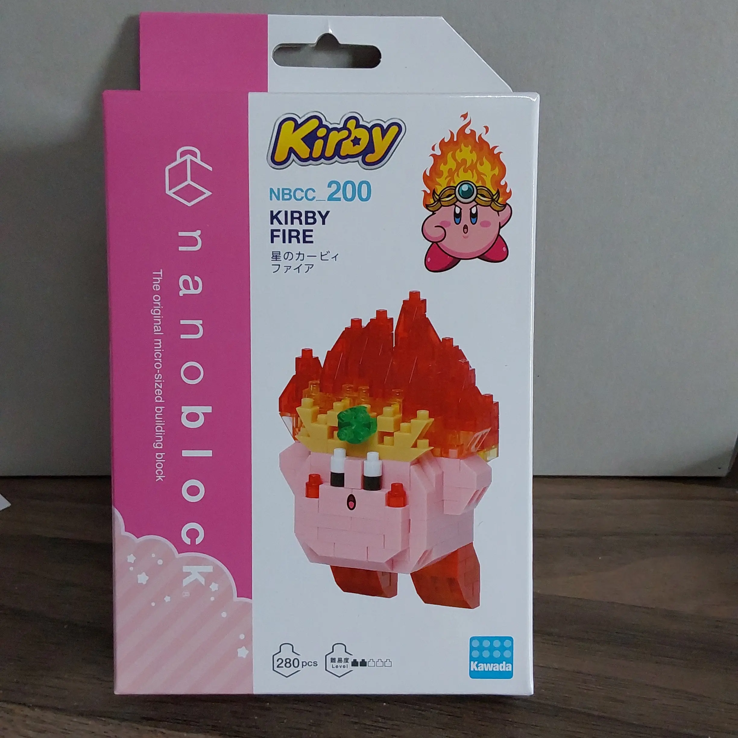 NANOBLOCK 200 KIRBY FIRE 280 PCS 22896 [ORIGINAL NANOBLOCK]