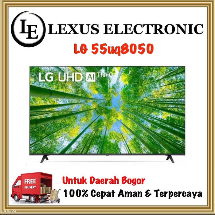 Gambar Lg led smart tv 4k 55 inch | 55uq8050 | uq8050 | UHD 4k dari lexus electronic mall Kota Bogor Tokopedia