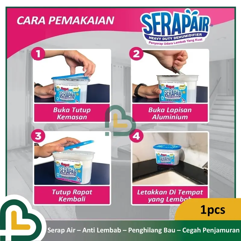 Bagus Serap Air Dehumidifier Box Penyerap Udara Lembab Bau Cegah Ngengat Penjamuran 700ml 2