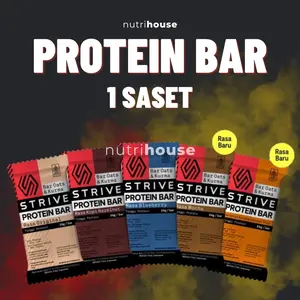 STRIVE Protein Bar 24gr Protein/ Bar High Protein Bar