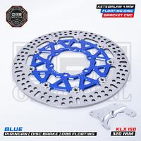 Gambar DBS Floating Disc Brake CNC Piringan Cakram KLX150 ukuran 320mm - Black dari DBS OFFICIAL STORE Kota Administrasi Jakarta Timur 3 Tokopedia