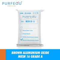 Gambar Pasir Sandblasting Brown Aluminium Oxide/Alox Mesh 16 Polishing Penghilang Karat Kerak Besi Baja(25KG) dari Purfequ Official Kab. Tangerang 1 Tokopedia