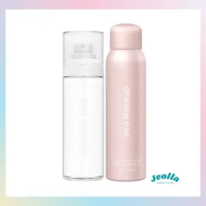 SEA MAKEUP Lock It Matte Acne Setting Spray 100ml & Stayput Prime Set Continuous Setting Spray - Velvet Matte Make Up