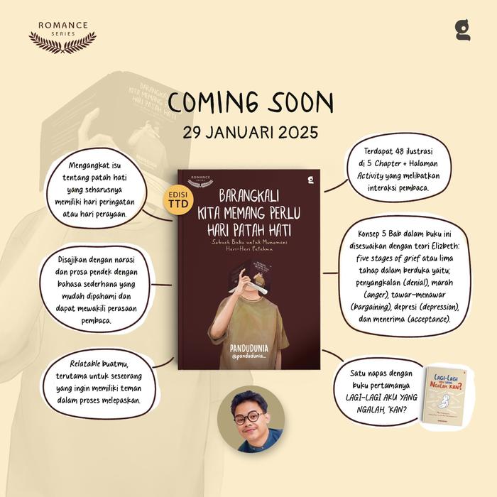 Gambar PRE ORDER - Barangkali Kita Memang Perlu Hari Patah Hati - Pandudunia - Gradien - Bumifiksi - OPEN PO 28 JAN dari Bumi Fiksi Makassar Kota Makassar Tokopedia