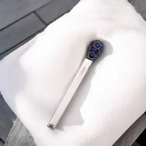 Matches Liontin Blue Sapphire 18K / Diamond Jewelry