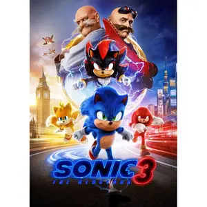 DVD S0N1C the Hedgehog 3 (2024)