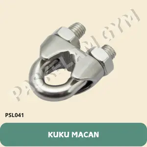 Sparepart Alat Fitness Gym Klem Kuku Macan Clamp Klem Tali