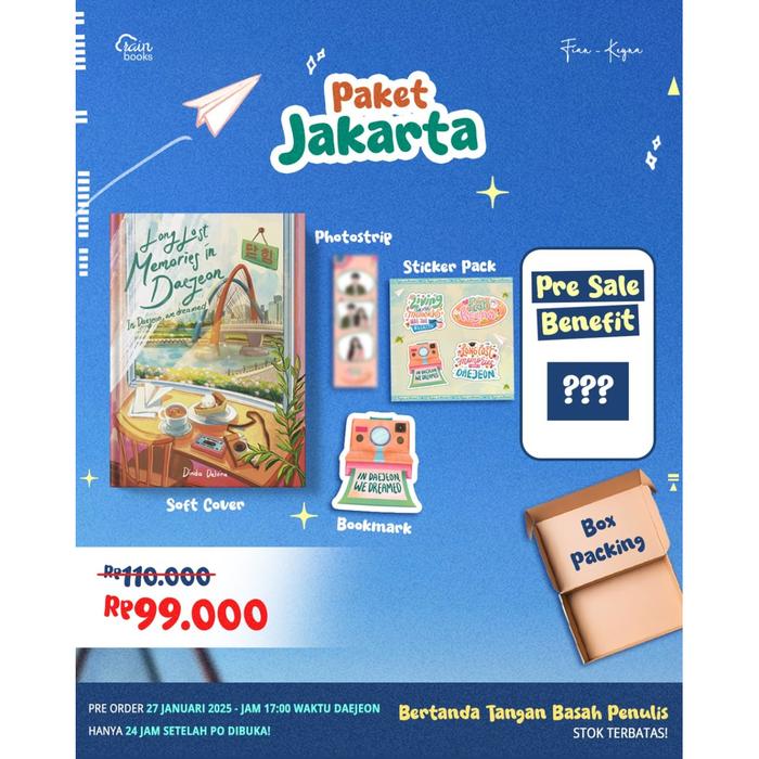 Gambar Pre Order Buku Novel - Long Lost Memories in Daejeon By Dinda Delvira - Bumi Fiksi dari Bumifiksimedan001 Kota Medan Tokopedia