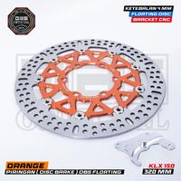 Gambar DBS Floating Disc Brake CNC Piringan Cakram KLX150 ukuran 320mm - Black dari DBS OFFICIAL STORE Kota Administrasi Jakarta Timur 1 Tokopedia