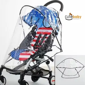 RAIN COVER STROLLER  | PLASTIK PELINDUNG STROLER | JAS HUJAN STROLLER