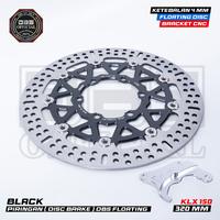 Gambar DBS Floating Disc Brake CNC Piringan Cakram KLX150 ukuran 320mm - Black dari DBS OFFICIAL STORE Kota Administrasi Jakarta Timur 2 Tokopedia