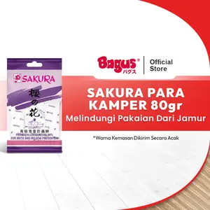 Sakura Para Kamper 80 gr - Warna Kemasan Random