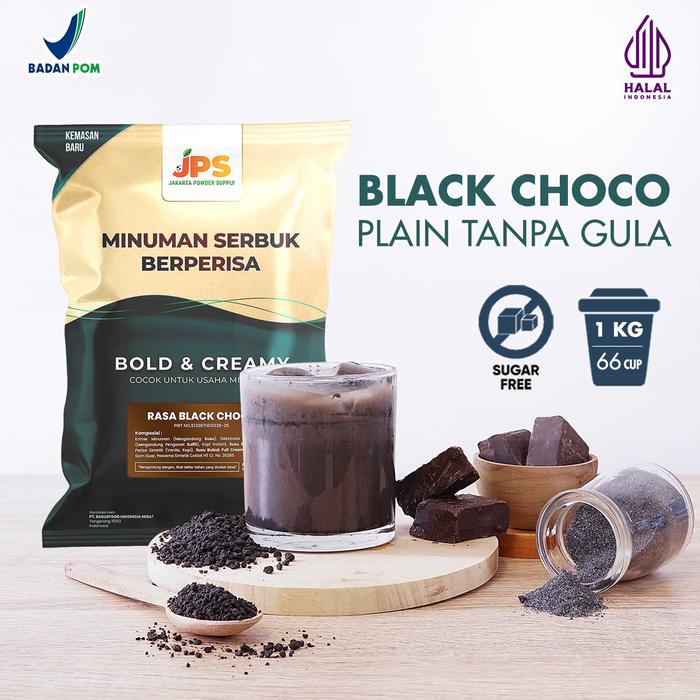 Gambar Bubuk Miuman Black Choco Plain 1 Kg dari Jakarta Powder Supply Kota Tangerang Tokopedia