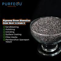Gambar Pasir Sandblasting Brown Aluminium Oxide/Alox Mesh 16 Polishing Penghilang Karat Kerak Besi Baja(25KG) dari Purfequ Official Kab. Tangerang 3 Tokopedia