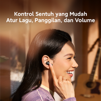 Gambar Xiaomi Redmi Buds 6 Pro | Desain triple-driver coaxial | Multilevel ANC 55 dB | Hi-Res Audio LDAC | Kontrol Sentuh Audio, Telepon,Volume [Official Store] - Space Black dari Xiaomi Indonesia Kab. Tangerang 5 Tokopedia