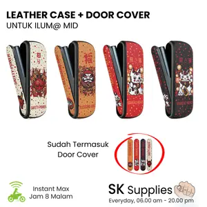 Leather Case Traditional Japan untuk IlumaMid | Lucky Cat Daruma