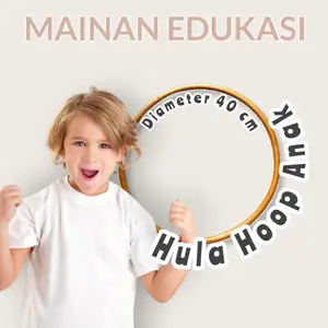 Hulahoop 40 cm Rotan Asli Hulahup Hulahoop 40cm holahop hula hoop