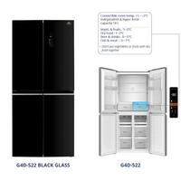 Gambar Kulkas Side by Side 4 Pintu 522 liter GEA G4D 522 Black Glass Door GEA dari Ashley Olshop Official Store Kota Administrasi Jakarta Utara 3 Tokopedia