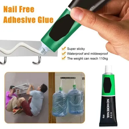 Lem Tembok Pengganti Paku Super Glue No More Nail Adhesive 60gr