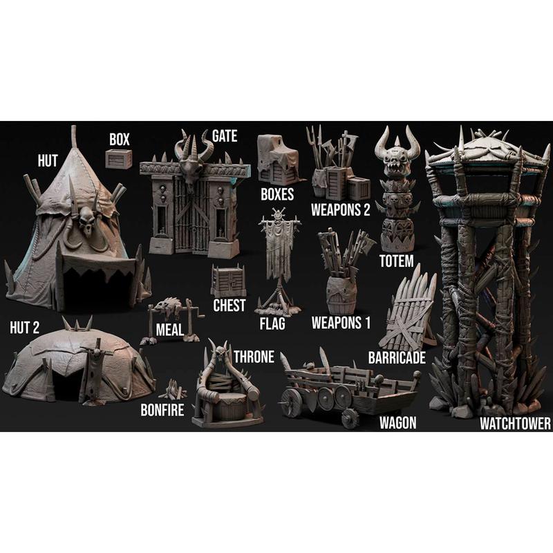 Dungeons & Dragons - Terrain & Objects - Shop | Tokopedia