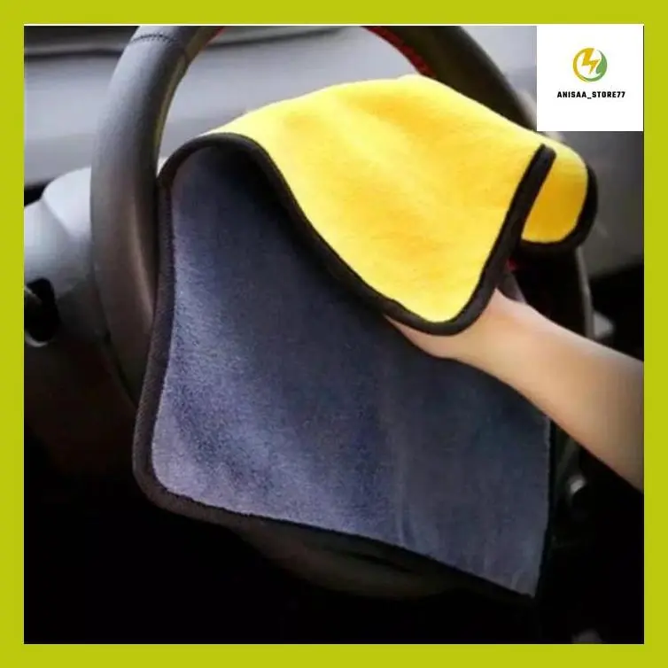 Annis_ Kain Lap Microfiber 30X30 Micro Fiber Serbaguna Detailing Mobil Motor Anti Lecet 0