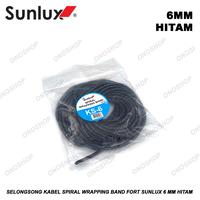 Gambar Selongsong Kabel Spiral Wrapping Band FORT SUNLUX 6 mm - Hitam dari Ono Shop Kota Administrasi Jakarta Barat 3 Tokopedia