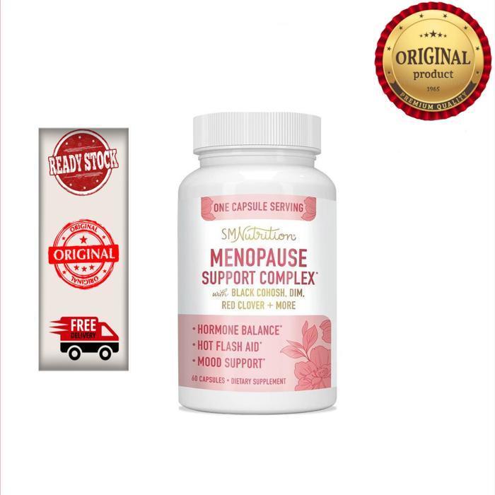 New Sm Nutitrion Menopause Support Complex With Black Cohosh, Dim-60 Caps