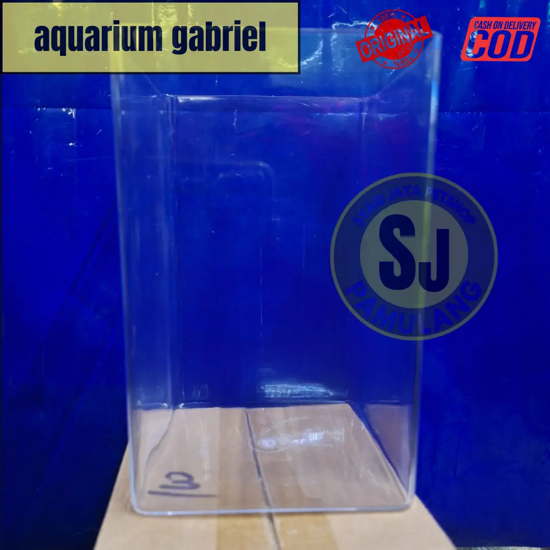 aquarium ikan kecil cupang acrylic aquarium soliter estetik