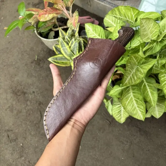 Sarung kulit ekonomis 16cm
