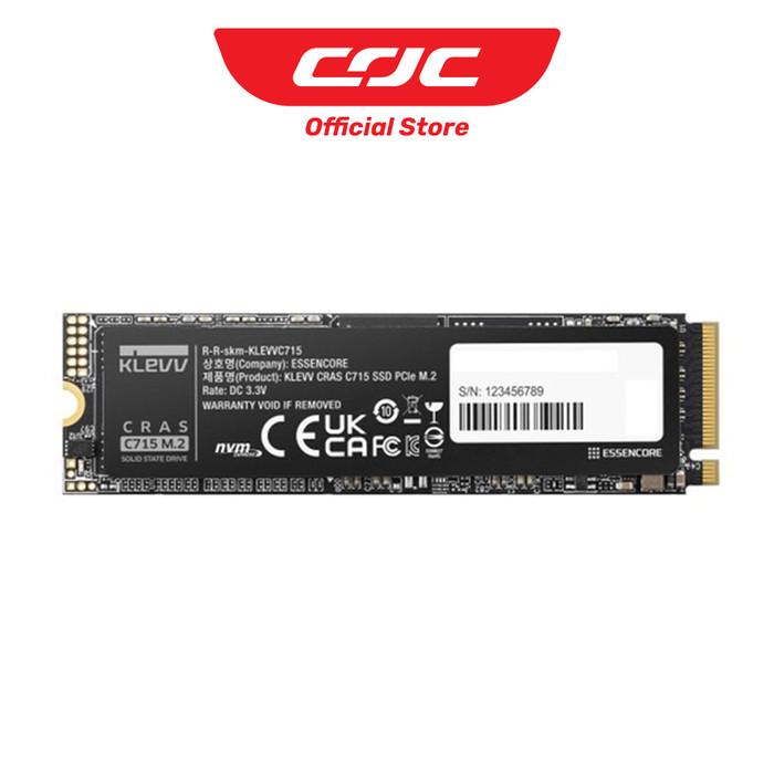 Gambar KLEVV SSD CRAS C715 1TB M.2 2280 NVMe PCle Gen3 x4 dari COC Komputer Kota Administrasi Jakarta Pusat Tokopedia