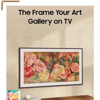 Gambar SAMSUNG QA43LS03DAKXXD - QLED 4K THE FRAME ART MODE SMART TV 43 INCH QA 43LS03 43LS03D QA43LS03D - TV + FRAME dari Enter Electronic Kota Tangerang Selatan 4 Tokopedia