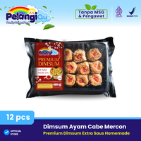 Gambar Dimsum Sehat Premium MERCON PEDAS Plus Saos Dimsum Homemade Tanpa MSG dari PELANGI HEALTHY FROZEN FOOD OFFICIAL Kab. Bekasi 1 Tokopedia