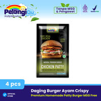 Gambar Pelangi Daging Burger Ayam Crispy Premium 4 pcs Size L Tanpa MSG & Pengawet Halal BPOM Approved Gurih Alami dari PELANGI HEALTHY FROZEN FOOD OFFICIAL Kab. Bekasi 1 Tokopedia