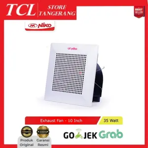 NIKO EXHAUST FAN PLAFON 10 INCH KIPAS PLAFON NIKO NK AF10