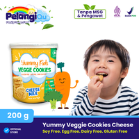 Gambar Yummy Kids Veggie Cookies Chesse 200g - Kukis Sayur Organik Keju Susu Gluten Free Egg Free Tanpa Pengawet Halal BPOM dari PELANGI HEALTHY FROZEN FOOD OFFICIAL Kab. Bekasi 2 Tokopedia