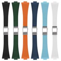 Gambar Tali Jam Tangan Prx 40 mm Cts Replacement Strap Rubber Tissot Prx FKM 110.12 - FKM 110.12 GN dari Watch Band N strap Kota Surabaya 4 Tokopedia
