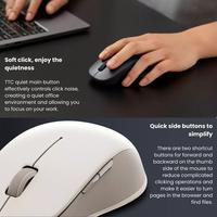 Gambar Xiaomi Dual-mode Wireless Mouse 2 Bluetooth - USB Receiver 2.4Ghz DUAL MODE 1200DPI Silent Click - Hitam dari Queen-id Kab. Tangerang 5 Tokopedia