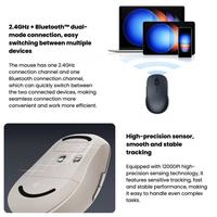 Gambar Xiaomi Dual-mode Wireless Mouse 2 Bluetooth - USB Receiver 2.4Ghz DUAL MODE 1200DPI Silent Click - Hitam dari Queen-id Kab. Tangerang 4 Tokopedia