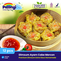 Gambar Dimsum Sehat Premium MERCON PEDAS Plus Saos Dimsum Homemade Tanpa MSG dari PELANGI HEALTHY FROZEN FOOD OFFICIAL Kab. Bekasi 2 Tokopedia