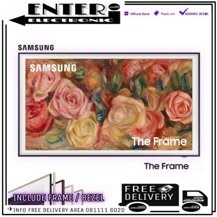 Gambar SAMSUNG QA43LS03DAKXXD - QLED 4K THE FRAME ART MODE SMART TV 43 INCH QA 43LS03 43LS03D QA43LS03D - TV + FRAME dari Enter Electronic Kota Tangerang Selatan Tokopedia