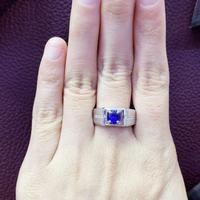 Gambar Cincin Berlian Pria Batu Blue Sapphire KMR669153 - Kimberly Jewellery dari Kimberly Jewellery Online Kota Administrasi Jakarta Selatan 3 Tokopedia