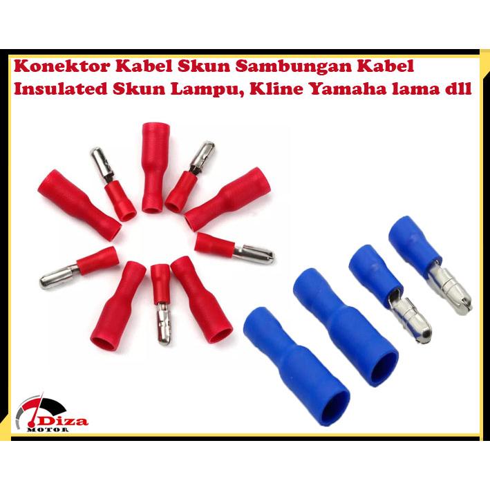 TERMURAH!! Konektor Kabel Skun Sambungan Kabel Insulated Skun Lampu, Kline Yamaha lama dll 0