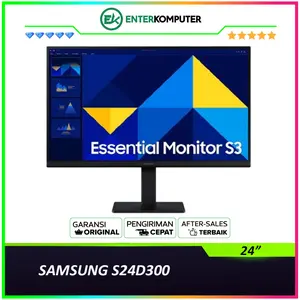 SAMSUNG Essential S24D300 24" FHD IPS 100Hz Monitor / Monitor 24 inch