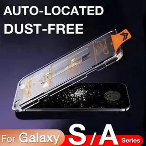 Tempered Glass FOR Samsung S20 / S21 / S22 / S23 / S24 / S25 FE Plus Ultra Superfit Tempered Glass Auto Install Anti Gagal Full 9H